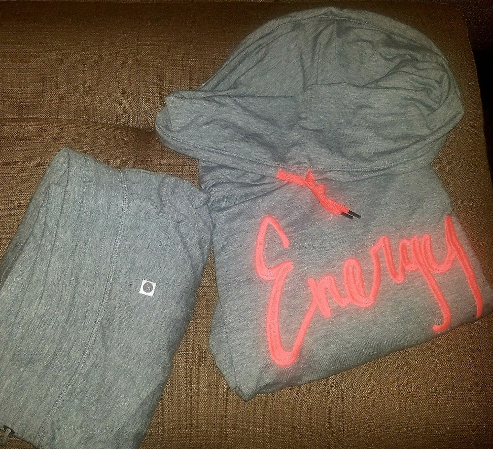 2 pcs short sleeve Capri set